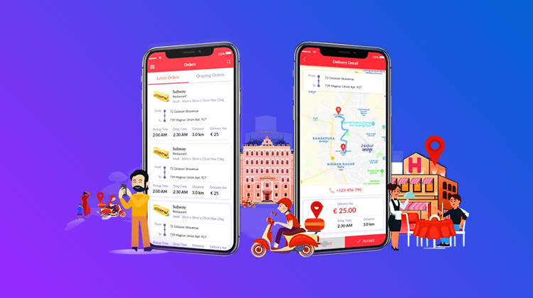 food delivery app development