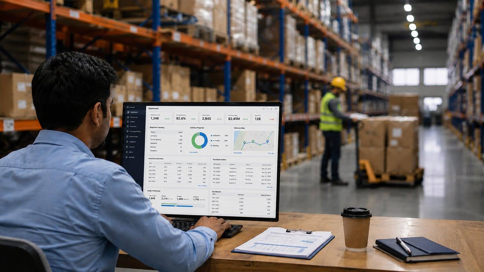 How Supply Chain Management Software Development Are Replacing Spreadsheets 